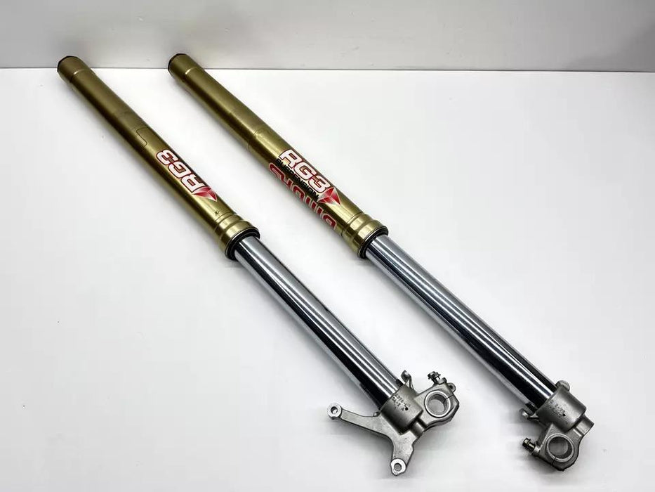 2007 Suzuki RMZ250 Showa Forks Front Suspension Set Left Right Tube Lungs RMZ