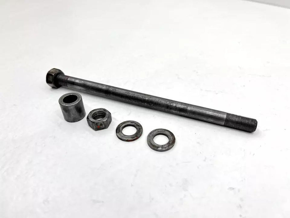 2002 KTM 50SX Rear Axle OEM Bolts Shaft Blocks Nuts Washer Husqvarna 50 SX