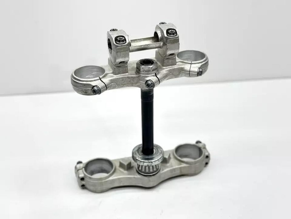 2016 KTM 50SX Triple Clamps Tree Bar Mounts Steering Steam OEM MC TC 50 SX