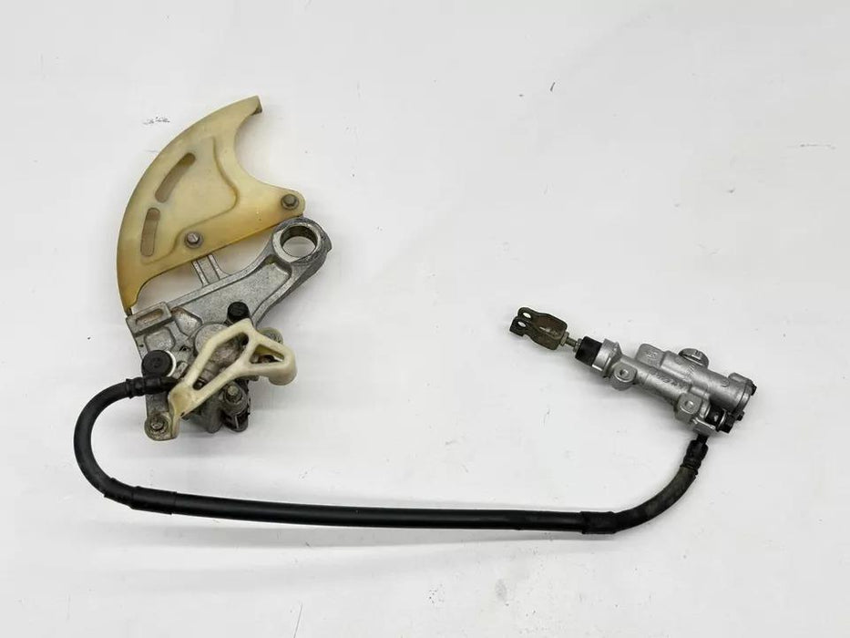 2003 Honda CR250R Nissin Rear Brake Assembly Caliper Master Cylinder CR 250R