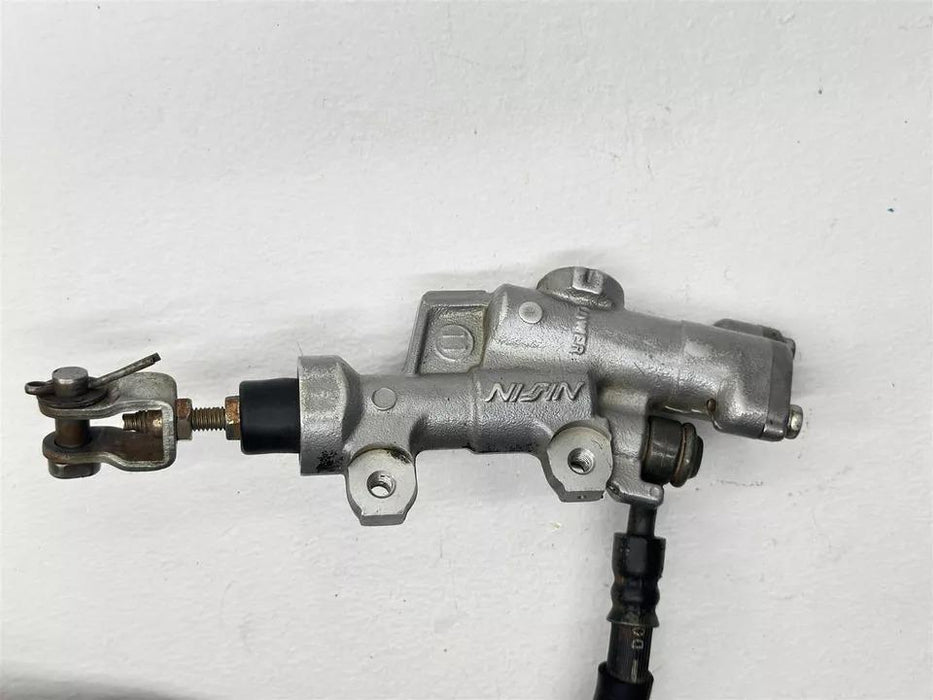 2006 Yamaha YZ450F Nissin Rear Brake Assembly Caliper Master Cylinder YZ 450F