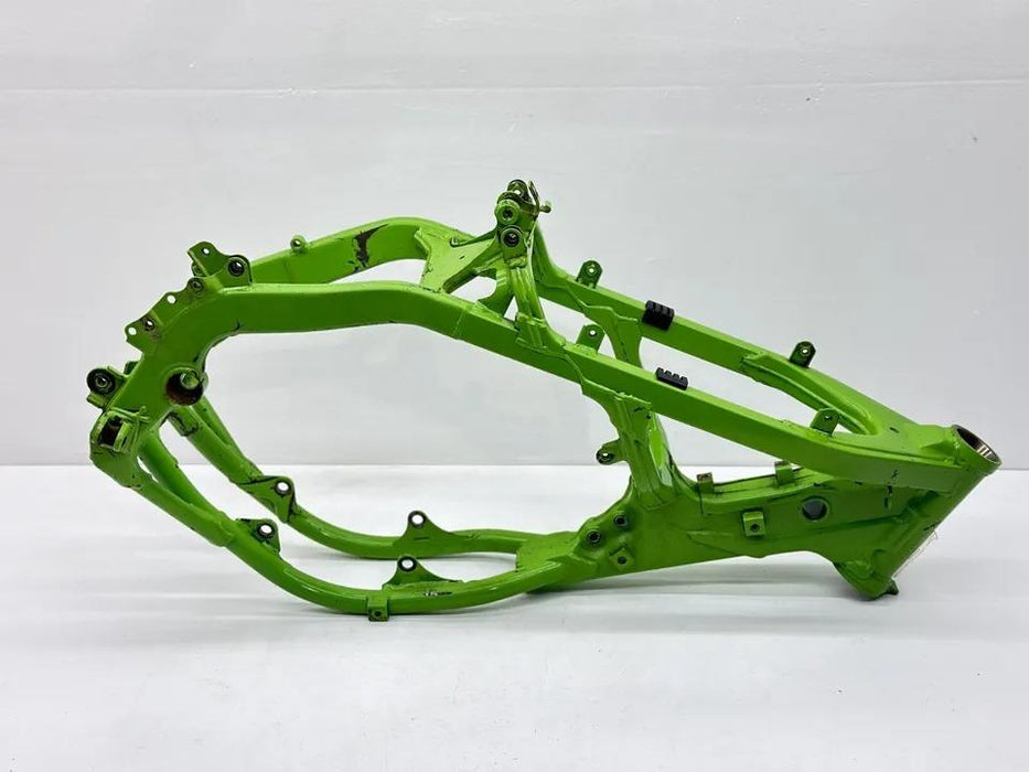 1995 Kawasaki KX125 Frame Main Chassis Hull Green Aluminum 32160-1427-CC KX 125