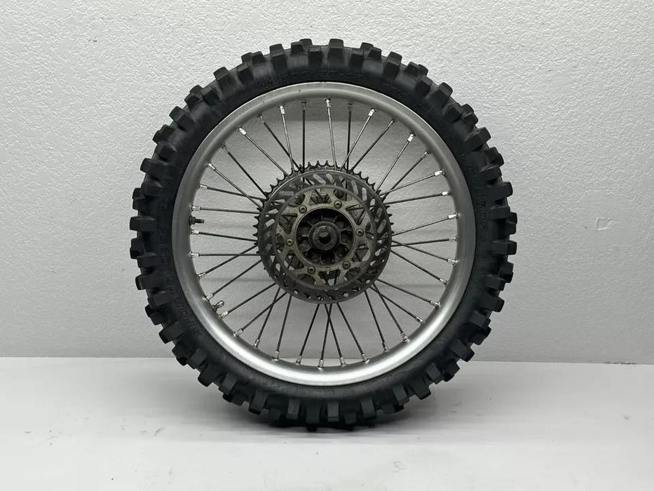 2000 Kawasaki KX125 Rear Wheel 19 Inch Rim Hub OEM Rotor Sprocket 41025-1396 125