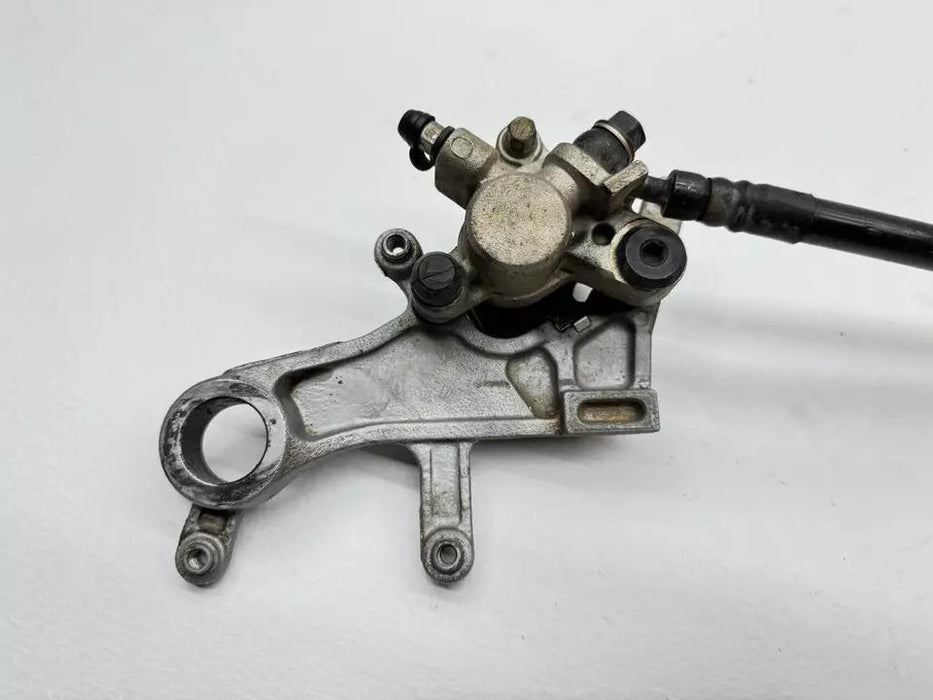 2008 Honda CRF450R Nissin Rear Brake Assembly OEM Caliper Master Cylinder