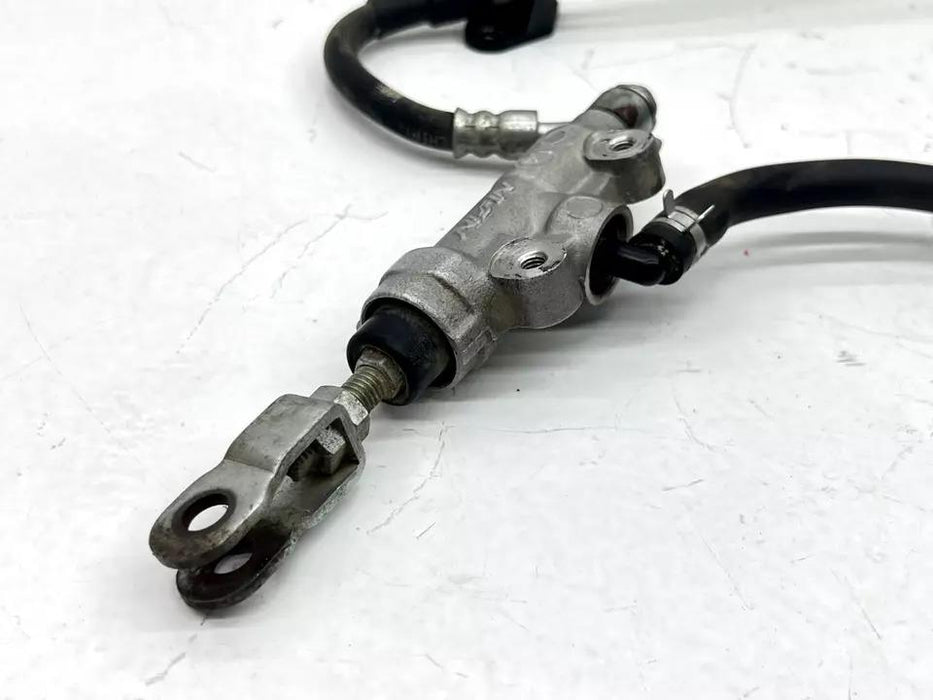 2015 Kawasaki KX85 Nissin Rear Brake OEM Assembly Caliper Master Cylinder Line