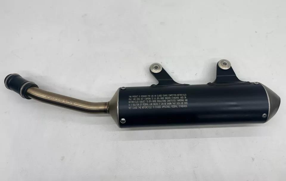 2020 Husqvarna TC125 Exhaust Muffler Silencer OEM Pipe Black Stock TX 125 150 TC