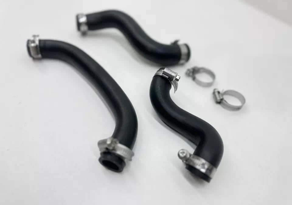 New 2023 KTM 450SXF Radiator Hoses Kit Cooling Black Pipes Clamp Assembly 450 SX