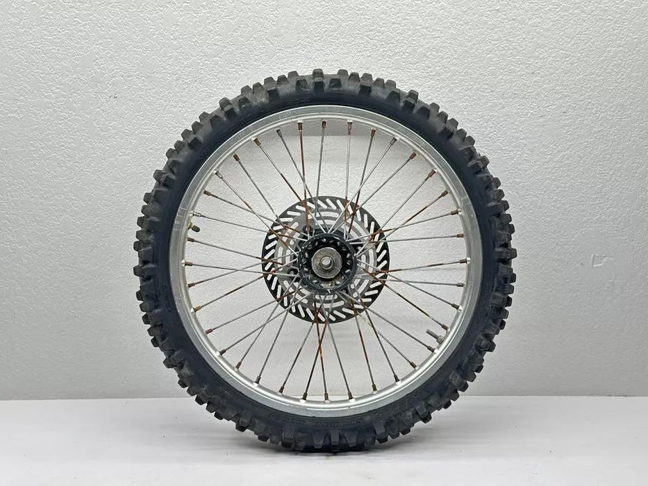 1990 Honda CR125 Front Wheel OEM Rim Hub 21 Inch Rotor Sprocket Tire CR 125