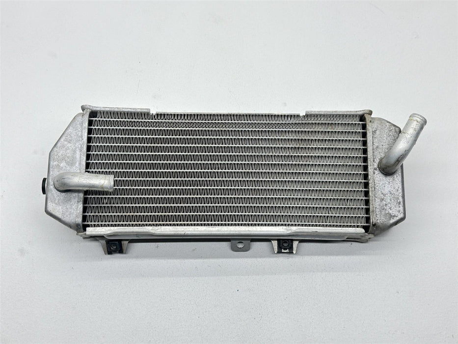 2018 Kawasaki KX250F Left Side Radiator OEM Non Fill Cooling System KX 250F