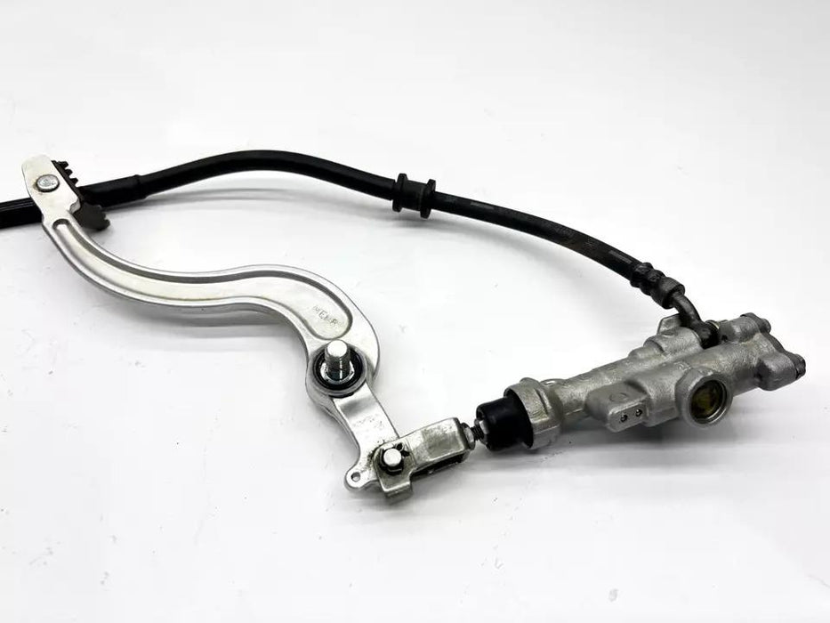 2018 Honda CRF450R Nissin Rear Brake Assembly Caliper Master Cylinder Pedal