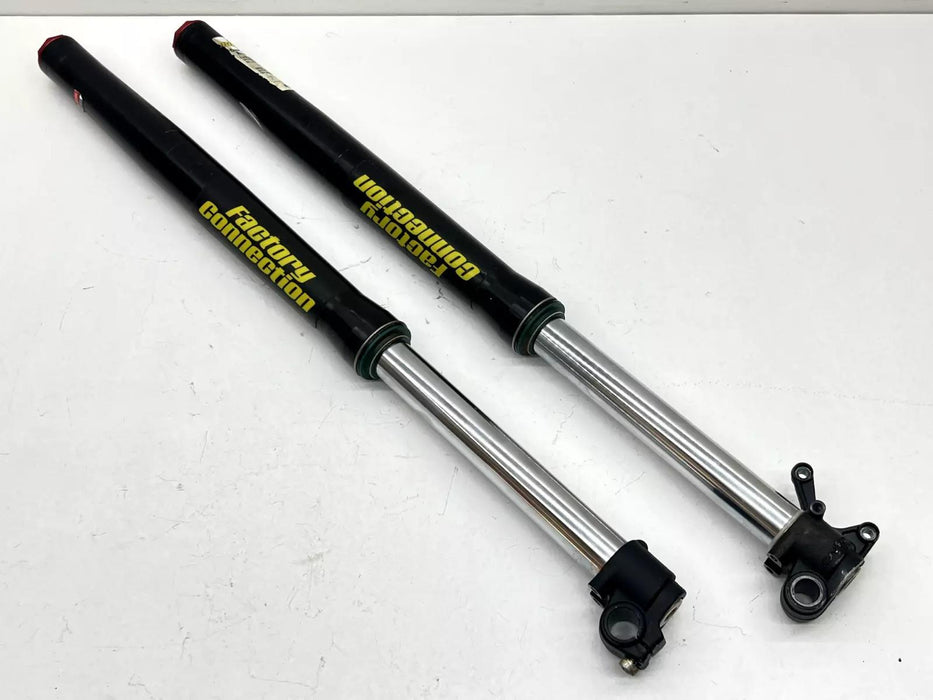 2021 Cobra CX50 FWE Front Forks Suspension OEM Set Left Right Tubes Lugs CX 50