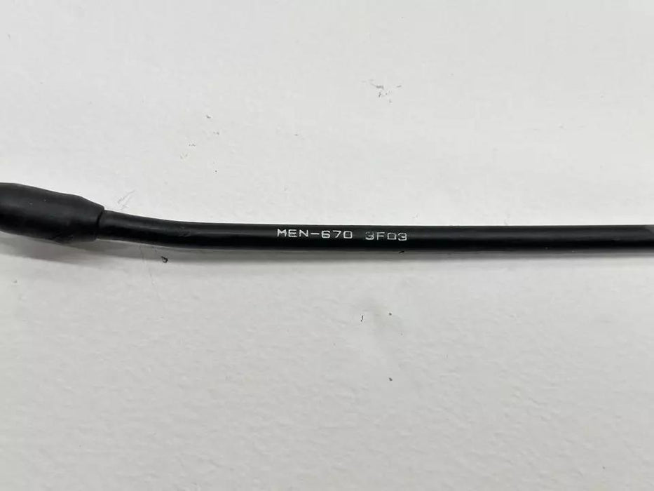 2004 Honda CRF450R Clutch Cable OEM 22870-MEN-670 Line Black Wire CRF 450R