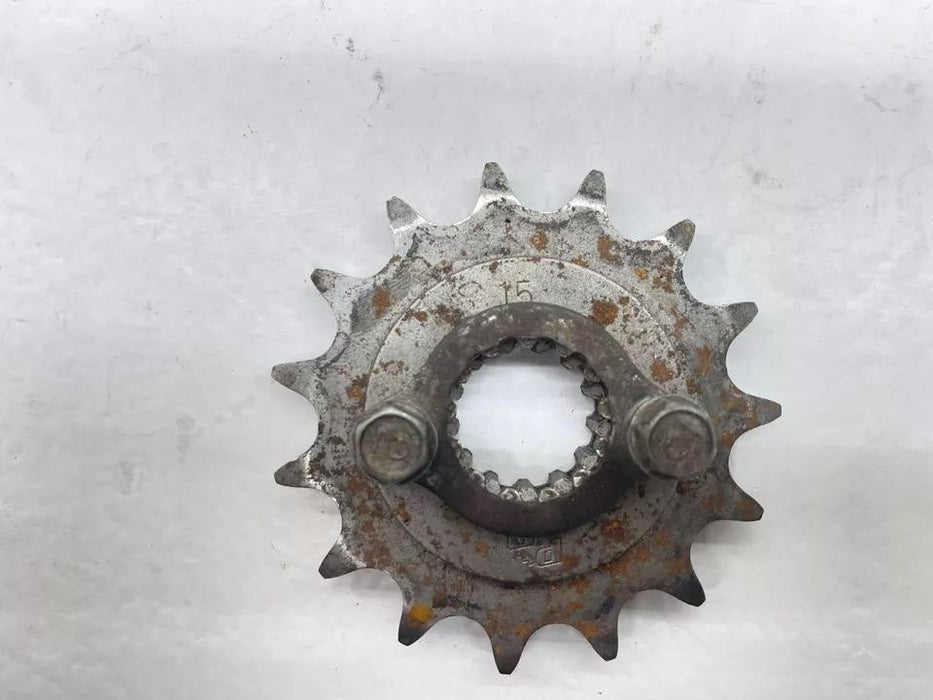 2008 Honda XR650L Front Sprocket 15 Tooth Primary Drive 1993-2023 Washer Lock