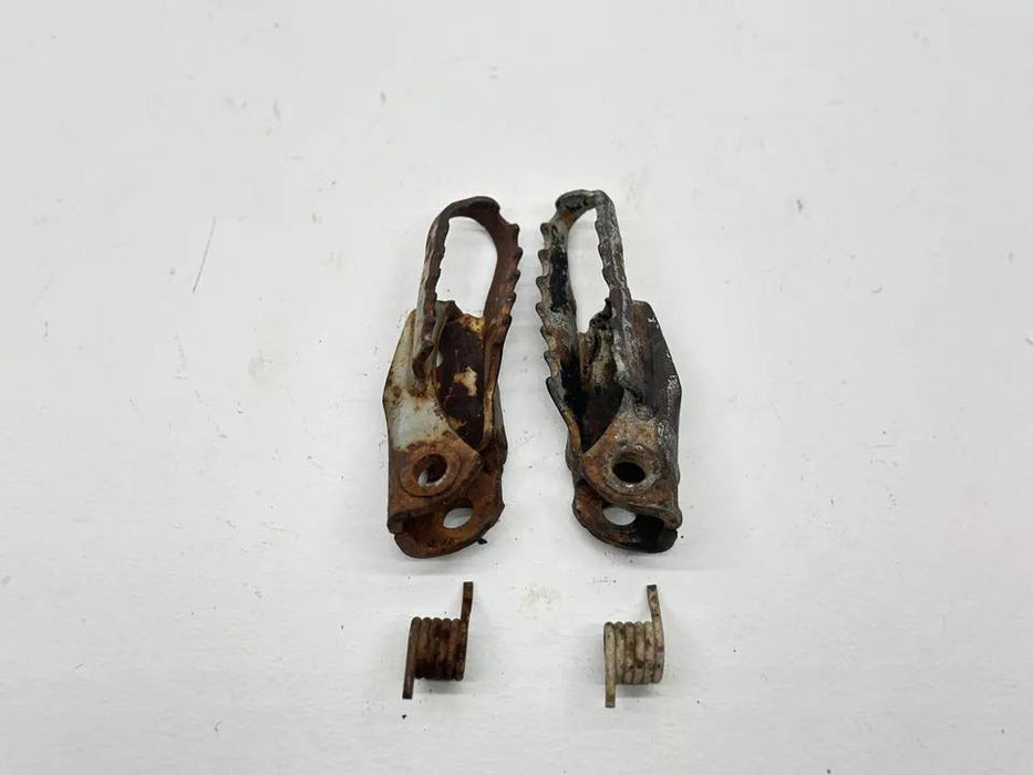 1989 Honda CR125R Foot Peg Set Left Right OEM Footrest 50642-ML3-910 OEM CR 125R