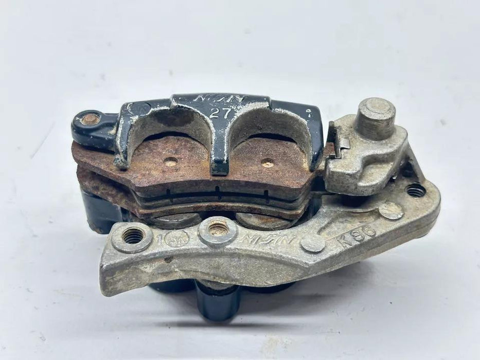 1989 Honda CR125R Nissin Front Brake Caliper Steel Black OEM Bracket CR 125R