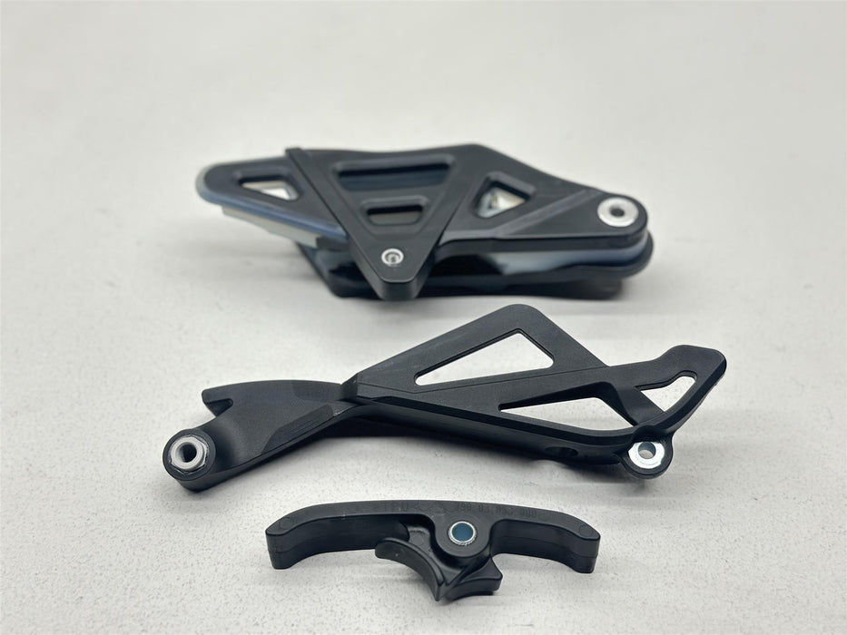 New 2024 KTM 85SX Chain Guide Guard Sliders OEM Black Protector Rubber 85 SX