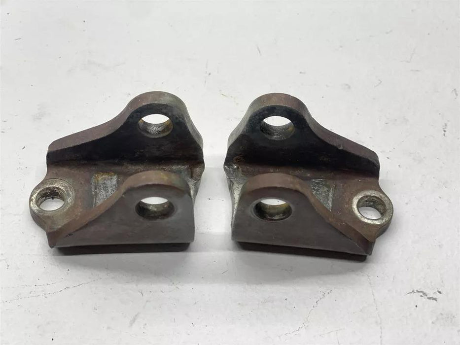 2011 Honda CRF450R FootPegs Bracket Set Mounts OEM Left Right Foot Peg CRF 450R