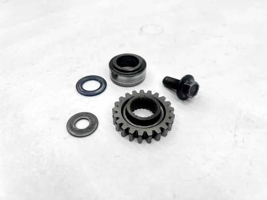 1986 Honda CR250R Primary Crankshaft Main Drive Gear Set Engine Crank Bolt