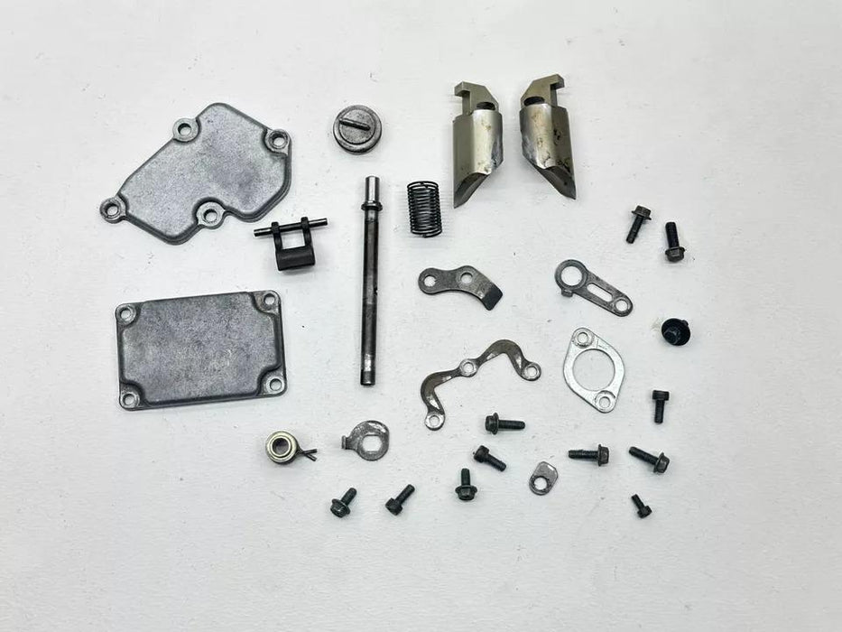 2000 Suzuki RM125 Power Valve Assembly Cover Shaft Bolt Cover Guard Stock RM 125