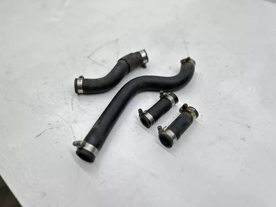 2002 Yamaha YZ250 Radiator Hoses Kit Clamps OEM Cooling Pipes Stock Black YZ 250