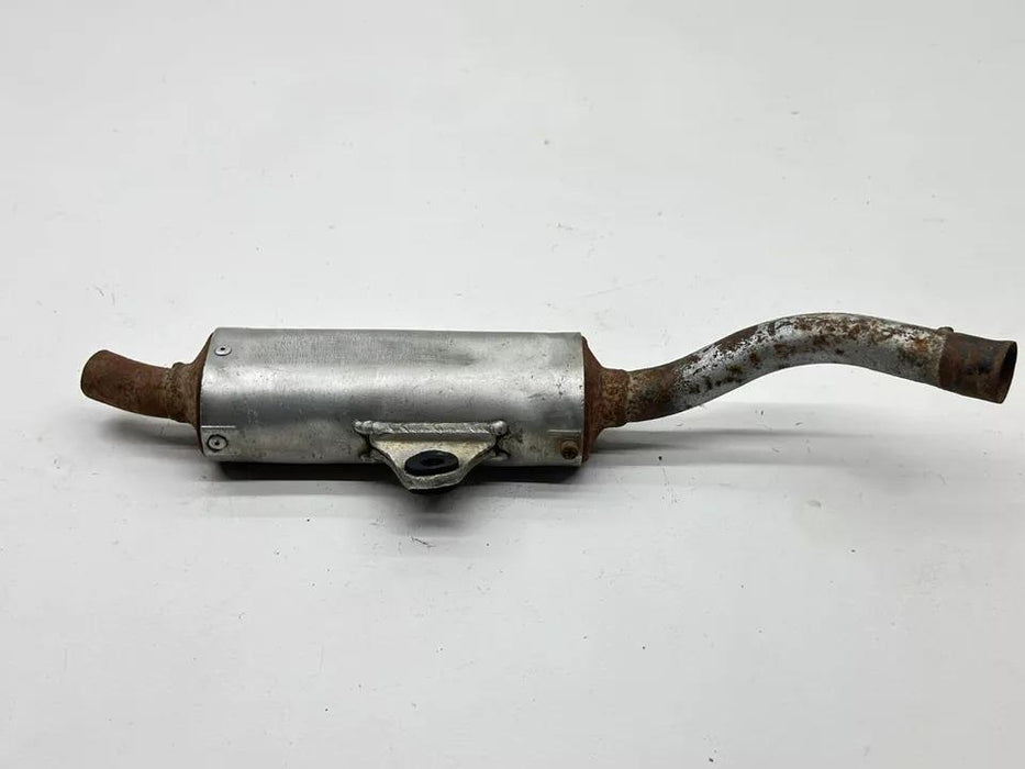 1987 Honda CR125R Exhaust Pipe Muffler Silencer Slip On OEM 18330-KS6-700 CR 125