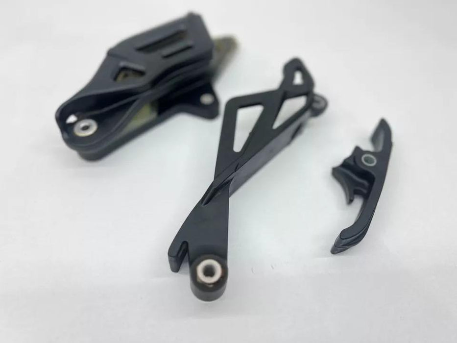 2018 KTM 85SX Chain Guide Guard Slide Kit Black Covers OEM Rubber Assembly 85 SX