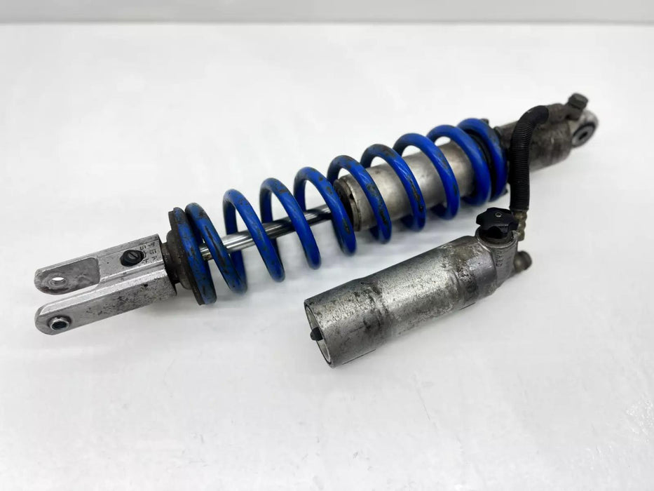 1986 Honda CR250 Rear Shock Assembly Spring Absorber Suspension Bumper Blue