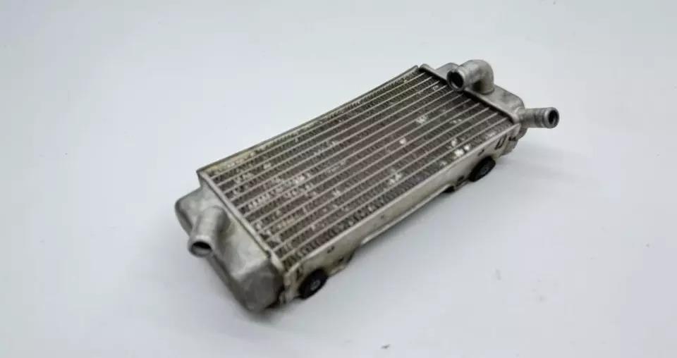 2008 Honda CRF450R Left Side Radiator OEM Non Fill Cooling Aluminum CRF 450R