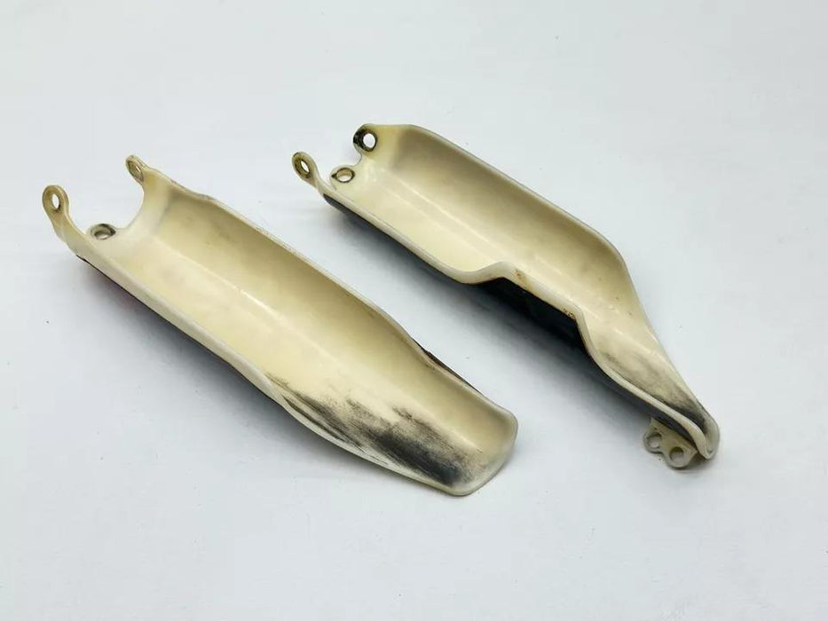 2004 Honda CR250R Fork Protectors Guards Set Plastic Cover Left Right CR 250R