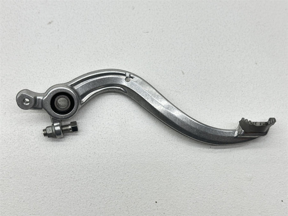 New 2024 KTM 85SX Rear Brake Pedal Foot Lever 47213050044 Silver Stock 85 SX