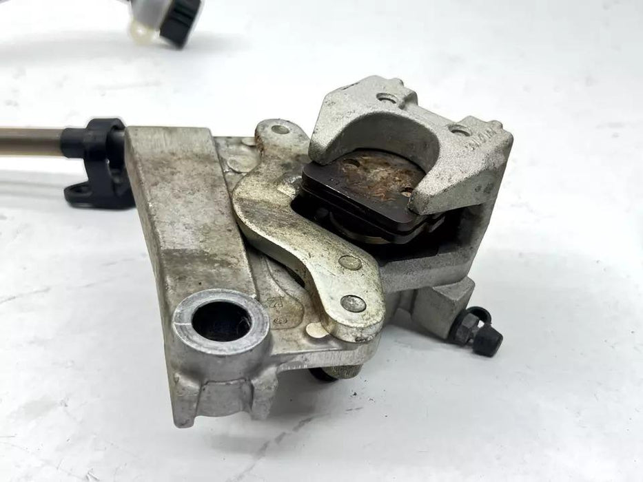 2015 Kawasaki KX85 Nissin Rear Brake OEM Assembly Caliper Master Cylinder Line