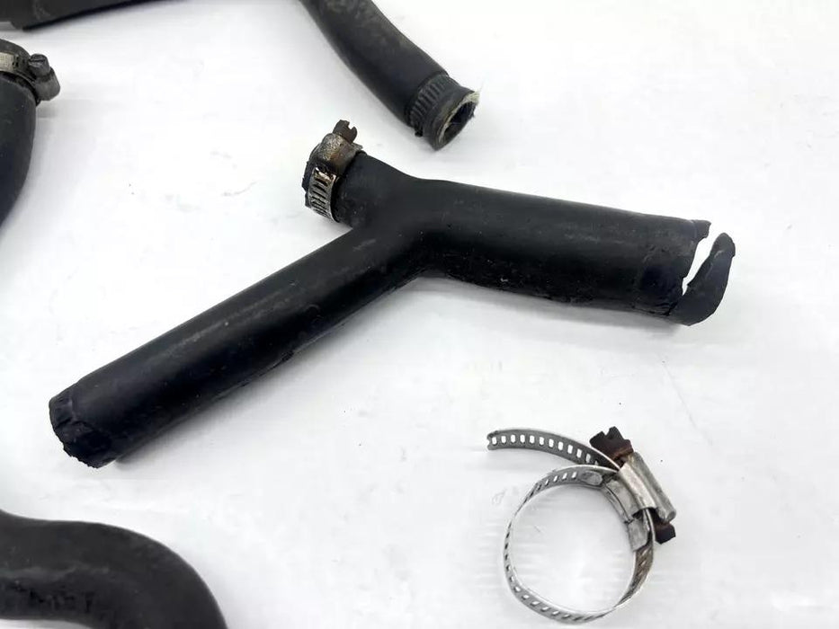 1986 Honda CR500 Radiator Hose Black Kit OEM Engine Cooling Pipes Hoses Clamp