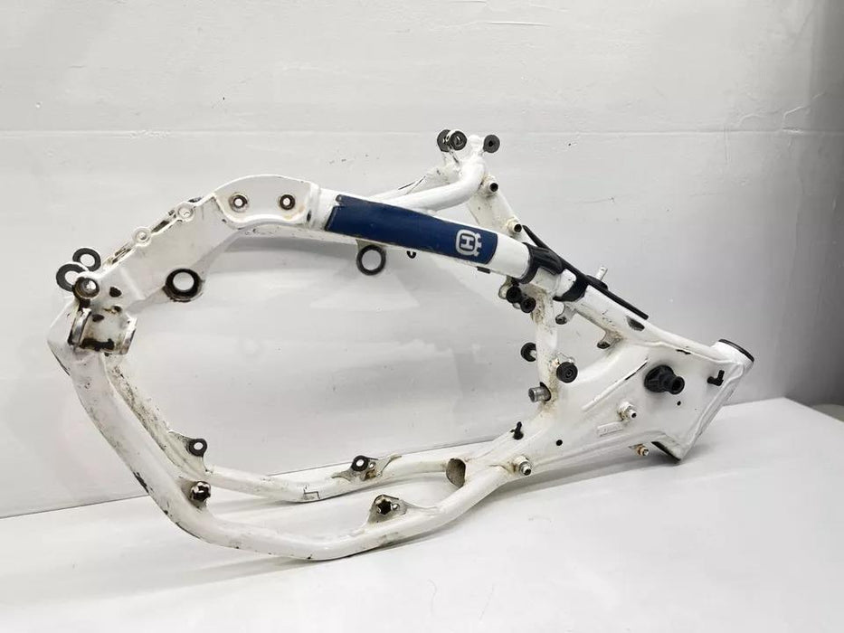 2015 Husqvarna FC450 Frame Main Chassis Hull White Steel Assembly 8130350100028