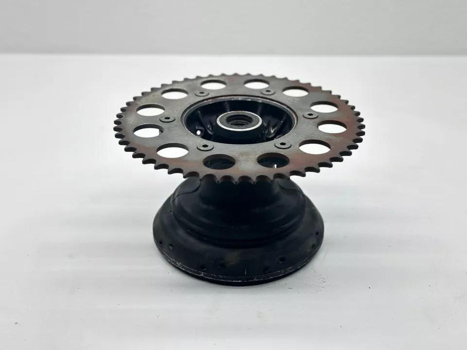 1986 Honda CR500 Rear Wheel Sprocket Hub Assembly Rotor Tire Silver OEM CR 500