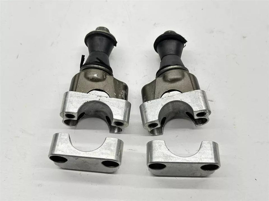 2006 Kawasaki KX450F Bar Mount Risers Set 1-1/8 Inch Handlebar Clamp OEM KX 450F