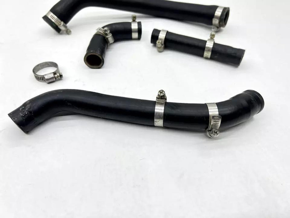 2020 Yamaha YZ450F Radiator Hoses Motor Cooler Cooling Water Hoses Clamps Black