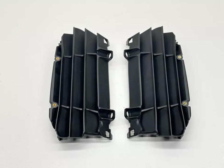 New 2024 KTM 125SX Radiator Louvers Plastic OEM Guard Black Husqvarna 125 SX