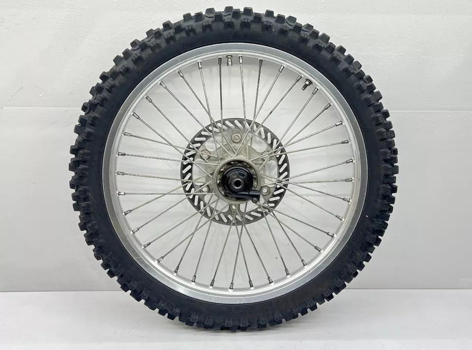 1998 Kawasaki KDX220R Front Wheel 21 Inch Rim Hub Rotor Sprocket Tire KDX 200 R