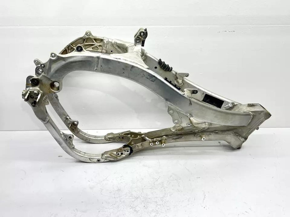 2012 Yamaha YZ450F Frame Main Chassis Hull OEM Aluminum Silver Stock YZ 450F