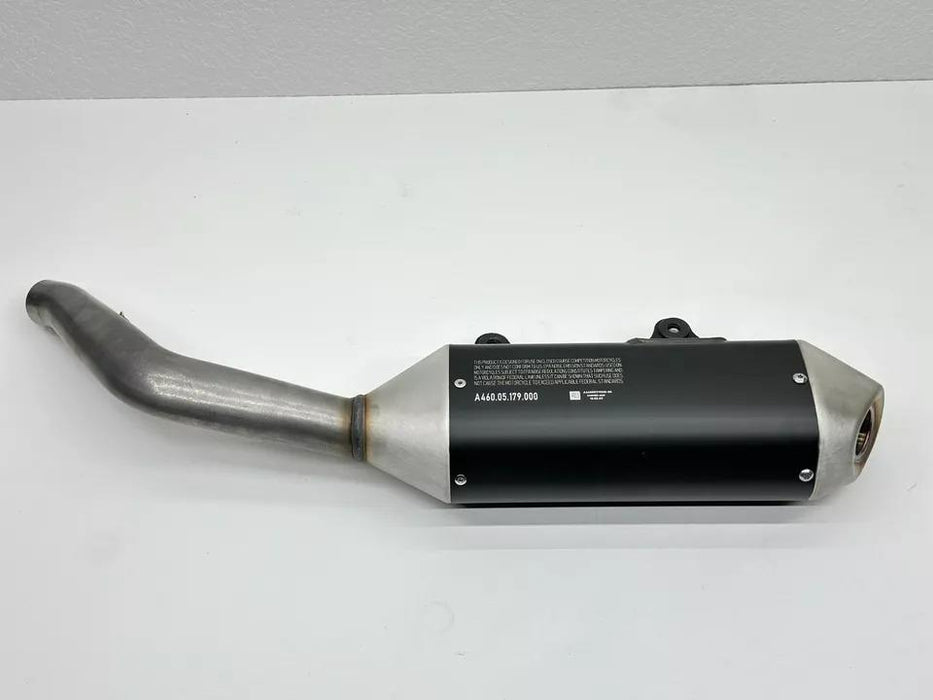 New 2024 KTM 450 SX-F Exhaust Muffler Silencer Pipe Black A46005179000 Husqvarna