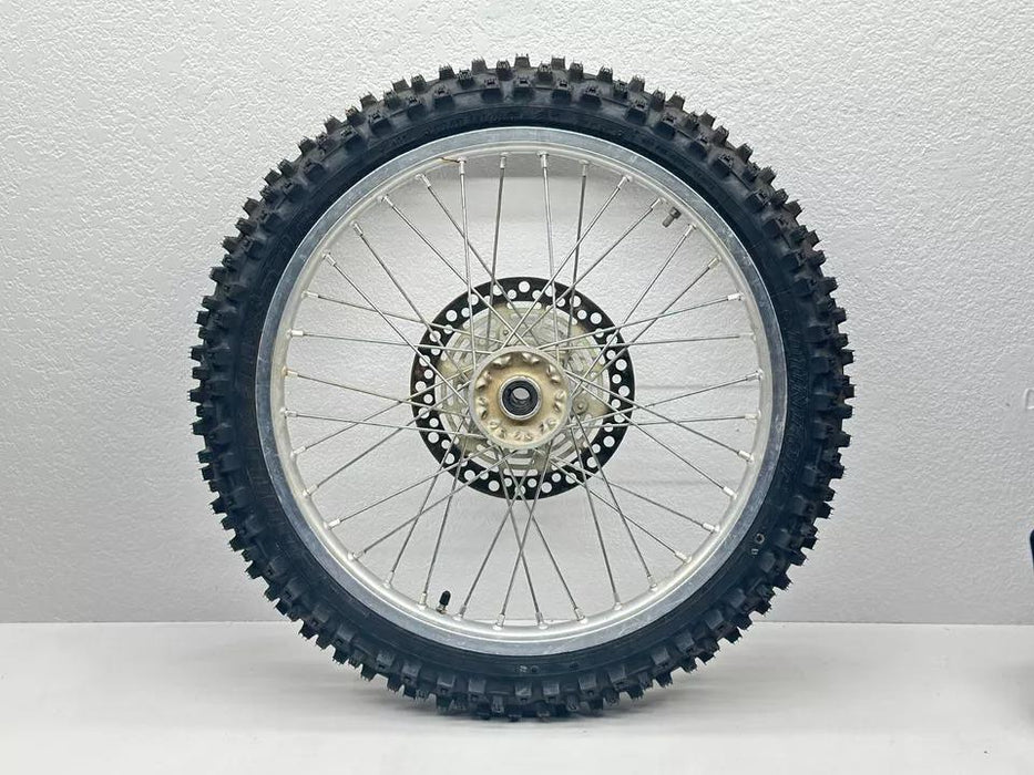 2000 Suzuki RM125 Front Wheel 21 Inch Rim Hub Tire Rotor 54111-36E10 OEM RM 125