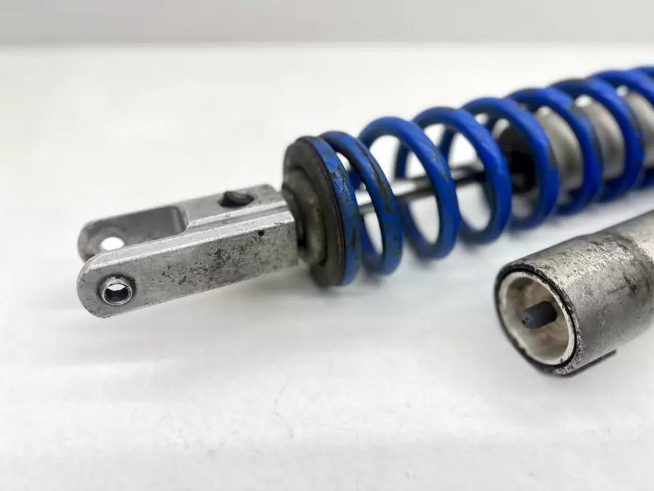 1986 Honda CR250 Rear Shock Assembly Spring Absorber Suspension Bumper Blue