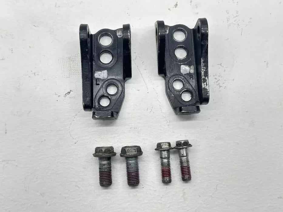 2014 Kawasaki KX450F Footpeg Bracket Set Rests OEM Peg Left Right KX 450F