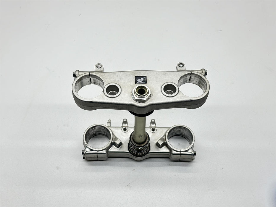 2012 Honda CRF250R Triple Clamps Tree Steering Steam Billet Silver CRF 250 R