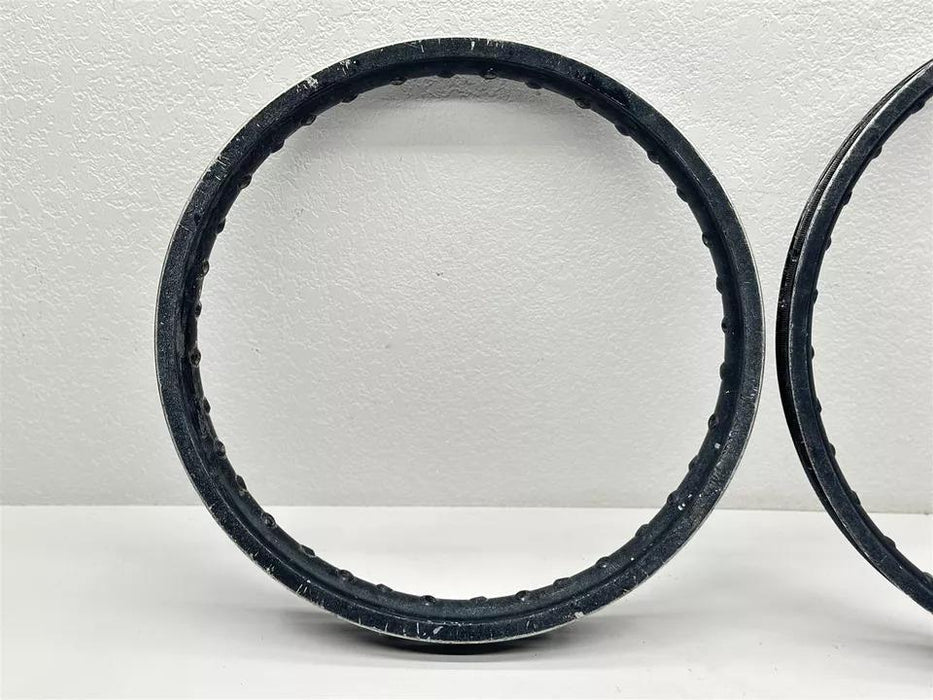 2006 Kawasaki KX450F Rims Set OEM Front Rear 21/19 Inch 41025-0014 Black KX 450F