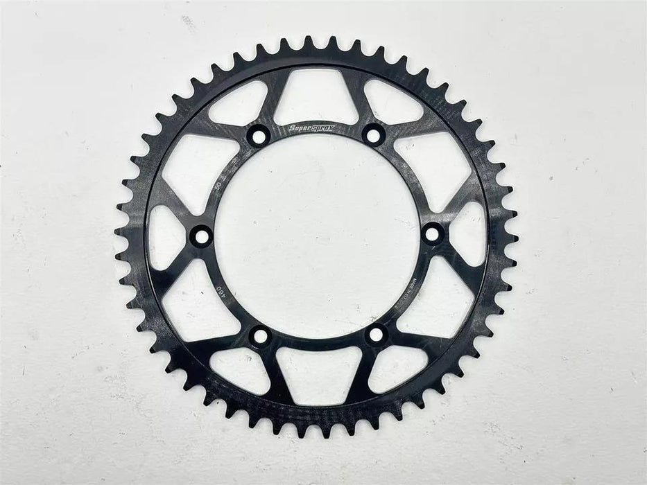 2006 Kawasaki KX450F Supersprox Rear Wheel Sprocket 50T Black Aftermarket KX