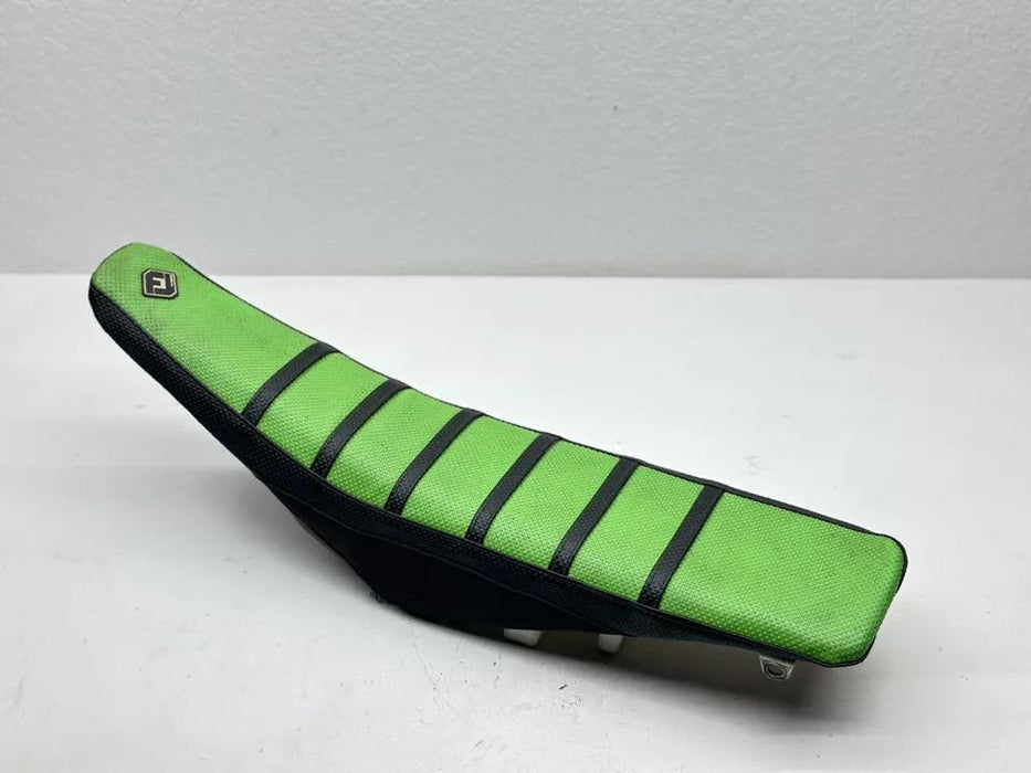 2000 Kawasaki KX125 Flu Designs Complete Seat Base Grip Rib Cover Saddle KX 125