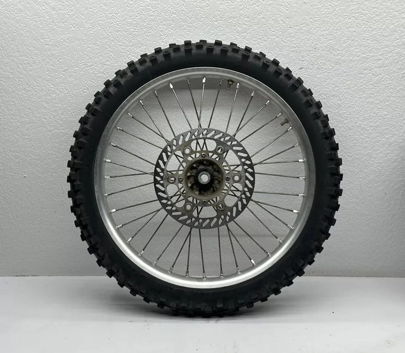 2000 Kawasaki KX125 Front Wheel OEM Rim Hub 21 Inch Rotor Sprocket Tire KX 125