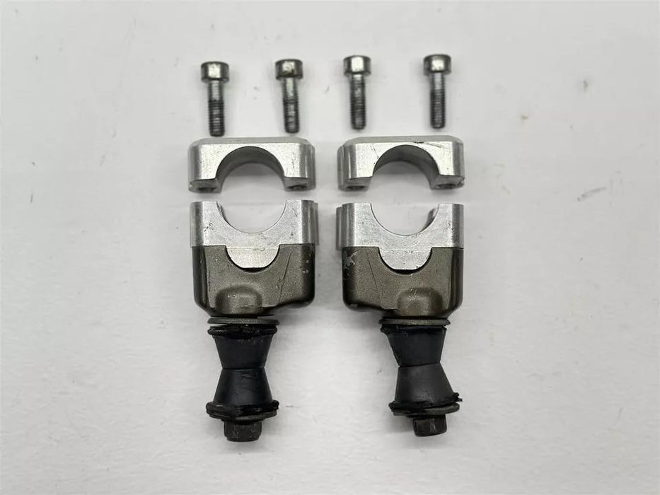 2006 Kawasaki KX450F Bar Mount Risers Set 1-1/8 Inch Handlebar Clamp OEM KX 450F