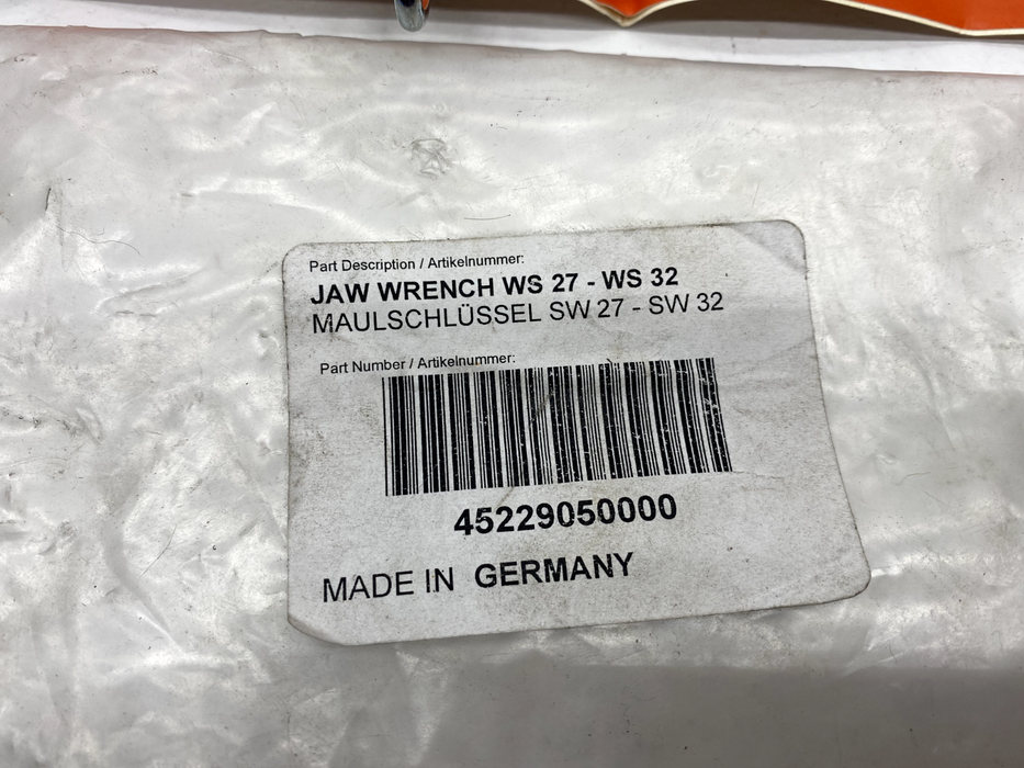 KTM Jaw Wrench OEM WS 27- WS 32 45229050000 Steering Head Special Tool